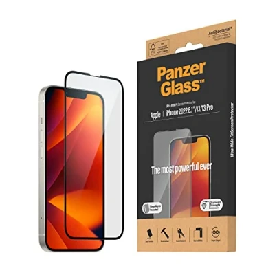 Image of Panzerglass Tempered Glass Edge To Screen Protector Apple iPhone 14