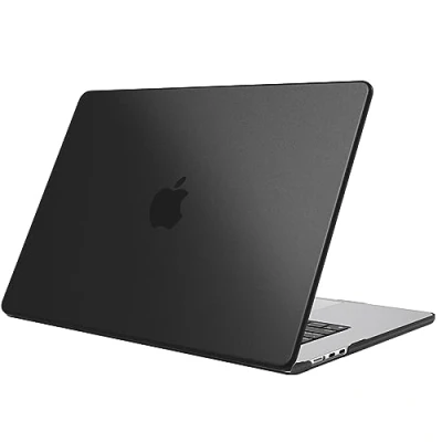 Image of FINTIE Case Compatible with Macbook Air 15 inch (2024/2023) M3/M2 Chip, Protective Snap On Hard Shell Cover for 15.3 Model A3114 A2941, Frost Black