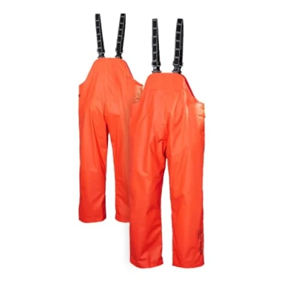 Image of Helly Hansen Workwear Men&#039;s Mandal Bib Trousers, Dark Orange, XL