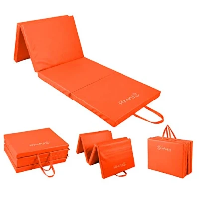 Image of Sure Shot Fitness Four Fold Mat, Orange, 40mm