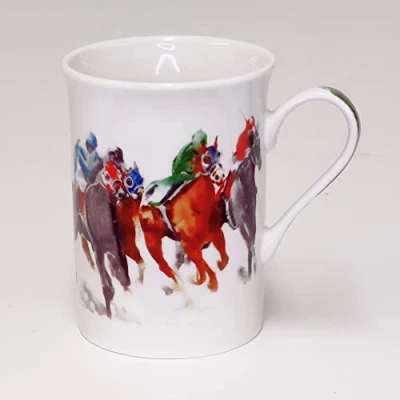 Image of The Final Furlong Horse Racing Mug