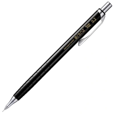 Image of Pentel Mechanical Pencil Orenz 0.2mm, Black Body (XPP502 A)