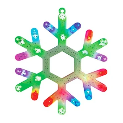 Image of Christmas Workshop 30cm 20 LED Colour Window Light Snowflake