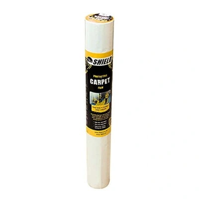 Image of TIMco 50CP Shield Carpet Protector, Yellow, 50m x 0.6m