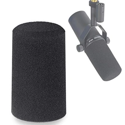 Image of SM7B Pop Filter Foam Cover Microphone Windscreen Wind Customized Compatible with Shure Mic to Blocks Out Plosives by YOUSHARES