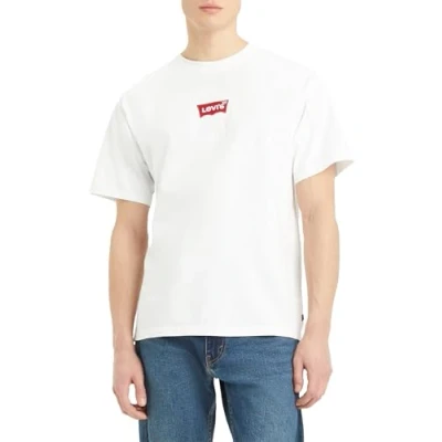 Image of Levi&#039;s Men&#039;s Vintage Fit Tee T Shirt, LSE_Batwing Badge WH, S