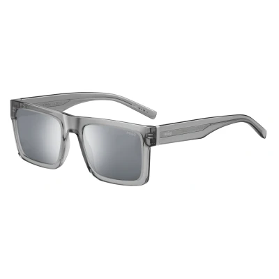 Image of Hugo Boss Hg 1314/S KB7/T4 Sunglasses Argento Specchiato