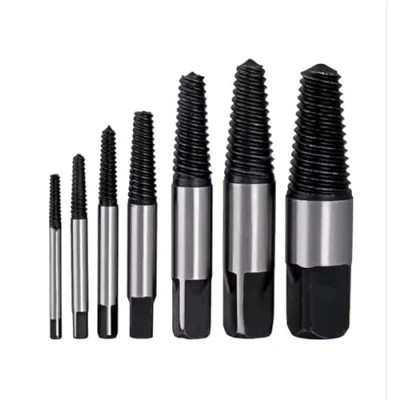 Image of Sivitec 6PCS Screw Extractor Easy out Drill Bits Guide Broken Damaged Bolt Remover