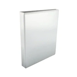 Image of Esselte Presentation Ring Binder Polypropylene 4 D 25mm A4 White Ref 49702 [Pack of 10]