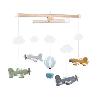 Image of JaBaDaBaDo T274 Mobile Planes, Wood