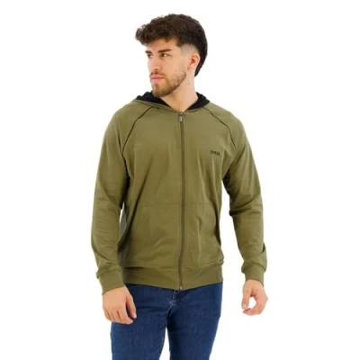 Image of BOSS Pyjama top, Men&#039;s, Size: Small, Open green