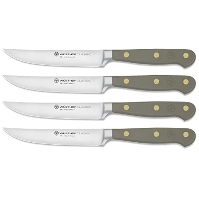 Image of Wüsthof Classic Velvet Oyster 4 Piece Steak Knife Set