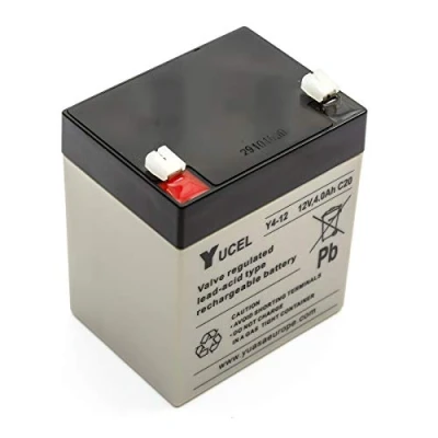 Image of Yucel/Yuasa Y4 12 Sealed Lead Acid Battery 12v 4ah Fire Alarm Back Up