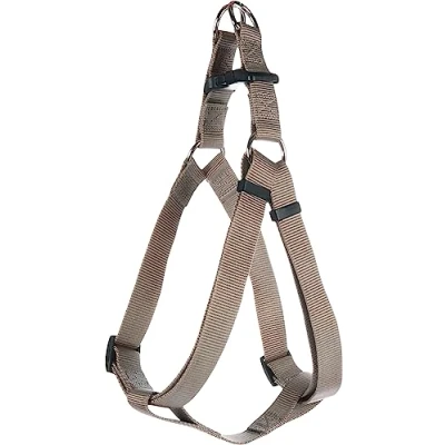 Image of FLAMINGO Step&amp;Go ZIGGI Harness Greige L 40 70 cm 25 mm