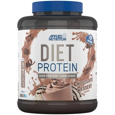Image of Applied Nutrition Diet Whey High Protein Powder Supplement, Low Carb &amp; Sugar, for Weight Management with CLA, L Carnitine, Green Tea (1.8kg 72 Servings) (Chocolate)