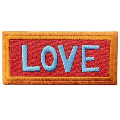 Image of Love Patch Embroidered Applique Iron On Sew Emblem