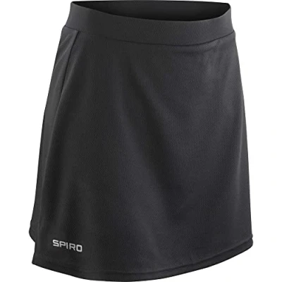 Image of Spiro Women&#039;s Windproof Skirt, Black, Small