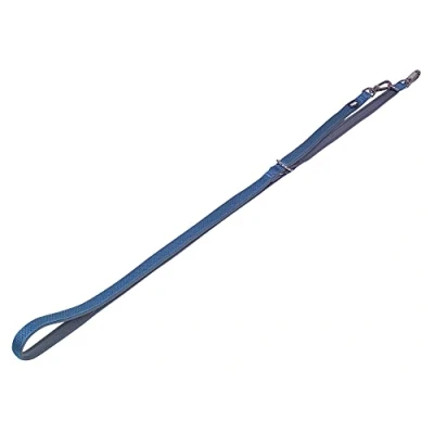 Image of Nobby Classic Preno Royal Dog Lead Width 20 mm Length 58 69 cm + 54 Grey