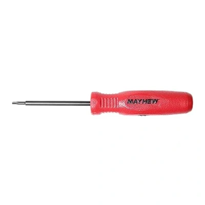 Image of Mayhew Tools 31392 Micro Screwdriver, Red, Torx T6 x 2 Inch