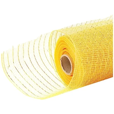 Image of Eleganza Deco Mesh Metallic 25cm x 9.1m Gold No.35, Synthetic Material, 8.2 26.2 cm