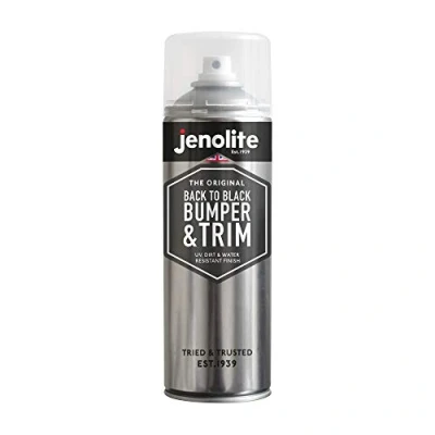Image of JENOLITE Back To Black Bumper &amp; Trim RESTORES PROTECTS Ideal For Bumpers, and Rubber 500 ml