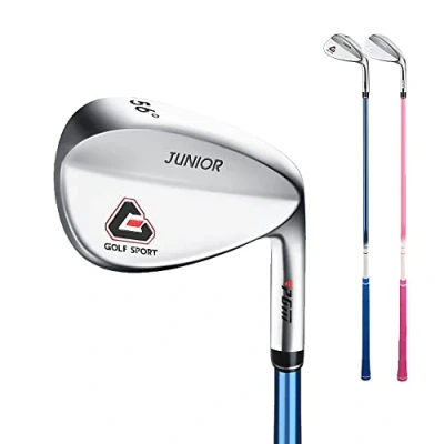 Image of Right Handed Junior Golf Club Wedge Kids Sand Wedges for Boys Girls 3 12Y Sports (blue,for 5Y)