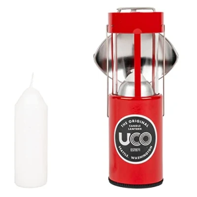 Image of UCO Candle Lantern Kit 2.0, Red Powder Coated, One Size