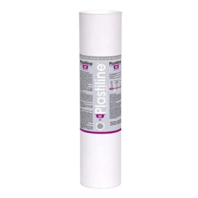 Image of Plastiline 5660T Tube of Modeling Dough, High Precision Modeling, Sculpting, Molding Hardness 60 (hard) 5 kg Red Ocher shade. Made in France