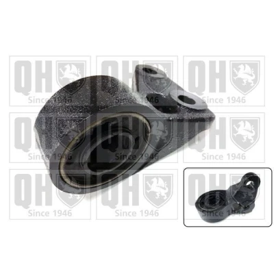 Image of RBX101760, RBX101761 Arm Bushes QUINTON HAZELL EMS8222 Rubber Metal Mount ROVER: 75, 75 Tourer