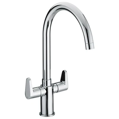 Image of Bristan QST SNK EF C Quest Easyfit Kitchen Sink Mixer Tap with Swivel Spout, Chrome