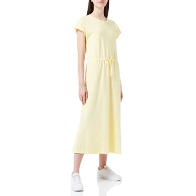Image of ONLY Women&#039;s ONLMAY S/S MIDI Dress JRS, Lemon Meringue, S