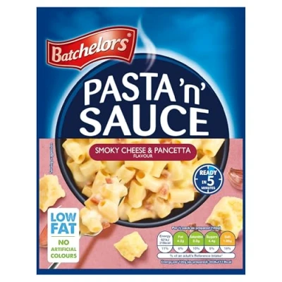 Image of Batchelors Pasta &#039;n&#039; Sauce, Smoky Cheese &amp; Pancetta Flavour, 99g