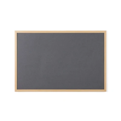 Image of Bi office Grey Felt Oak 1800x1200mm