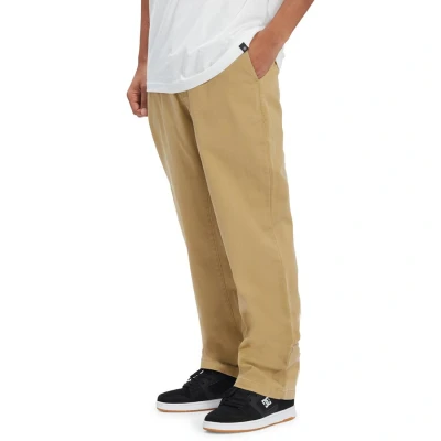 Image of DC Shoes Worker Relaxed POUR Homme Adynp Trousers, Men&#039;s, Size: W32x32, Incense