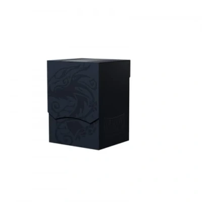 Image of Dragon Shield Card Deck Box Shell: Midnight Blue/Black Durable and Sturdy TCG, OCG Storage Compatible with Pokemon Yugioh Commander MTG Magic: The Gathering Cards