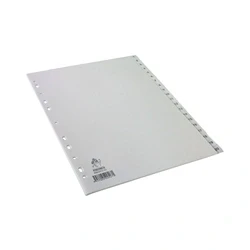 Image of A4 White 1 20 Polypropylene Index