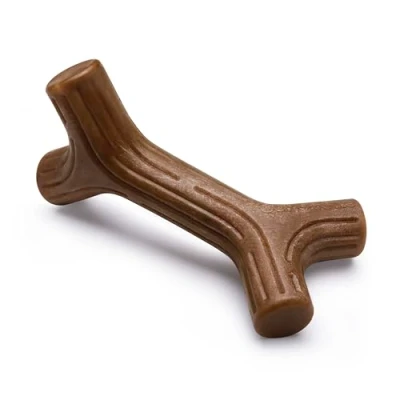 Image of Benebone Indestructible Stick Dog Chew Toy For Aggressive Chewers, Long Lasting Tough Boredom Breaker Dogs, Real Bacon Flavour, Giant Breeds, Made in the USA.
