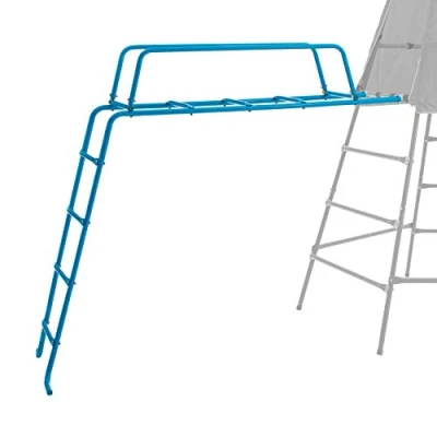 Image of TP Toys Jungle Run Multi Purpose Climbing Bridge. Perfect Accessory To Add For An Extra Challenge, Over Bridge With Access Ladder, Challenge Developing Strength.
