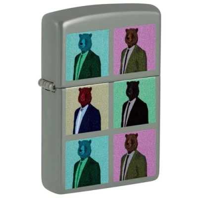 Image of Zippo Lighter, Metal, White Matte, One Size
