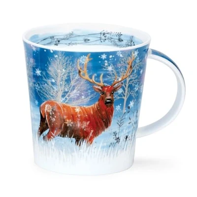 Image of Dunoon Mugs Cairngorm Moonlight Christmas Mug Stag (CA MOOL DE)