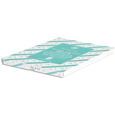 Image of Clairefontaine Ref 97133C Tracing Paper Pad (50 Sheets) A4 Sized, 90/95g, High Transparency, Smooth Surface, Acid Free, Printable Suitable for Ink, Marker &amp; Pencil