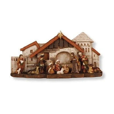 Image of Loving Jesus CHRISTMAS NATIVITY SET/Holy Family/PLAQUE