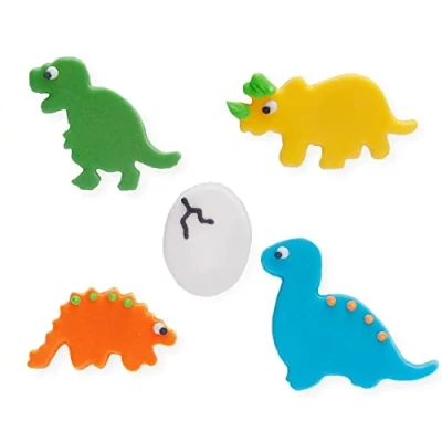 Image of Anniversary House Baby Dino Sugarcraft Toppers