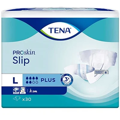 Image of TENA SLIP PLUS LARGE 30&#039;S