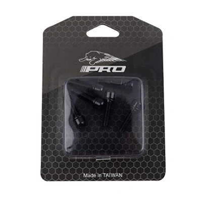 Image of 6pcs Mountain Road MTB Bike Bicycle M5*18MM Stem Steel Bolts (Black)