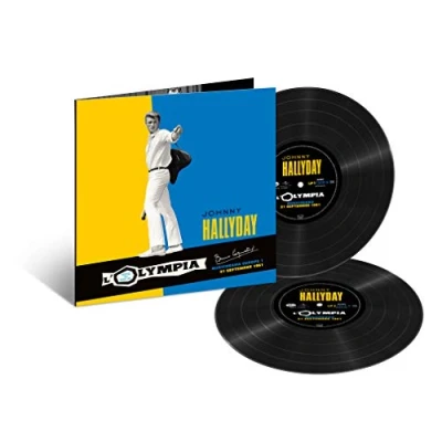 Image of Johnny Hallyday L&#039;Olympia 1961 2021 French 2 LP vinyl set 5389392