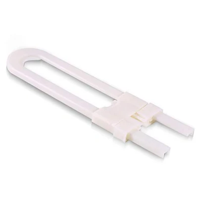 Image of Sliding Cupboard Drawer Locks for Cabinet Knobs Handles U Shape Safety Lock Children Baby Kids 6 Months Years