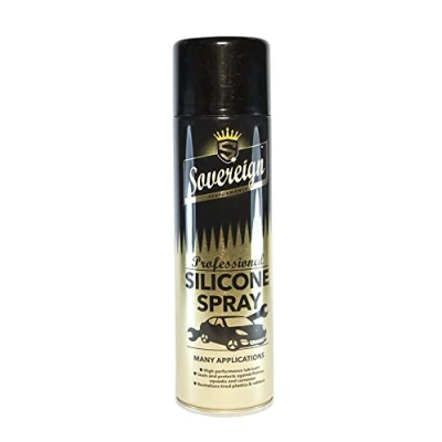 Image of Sovereign High Performance Silicone Spray Anti Static Lubricant 500ML x 12 Cans
