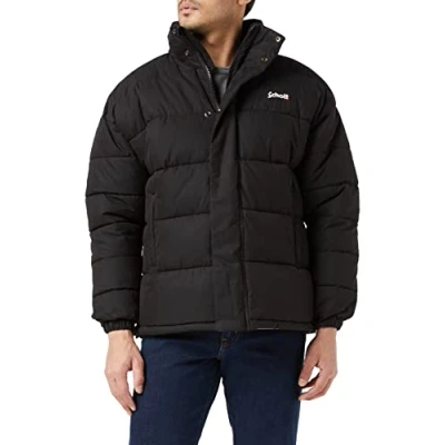 Image of Schott NYC Men&#039;s Nebraska Jacket, Black (Black Blue), Large (Size: L)