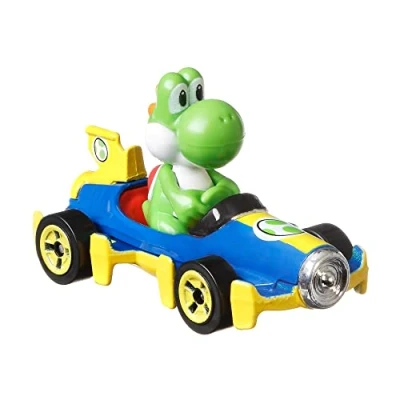Image of Hot Wheels GLP39 Mario Hotwheels, Multicoloured